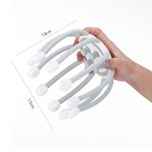 Produit le plus vendu sur <span class=keywords><strong>Amazon</strong></span> 2026 Relaxation Décompression <span class=keywords><strong>Masseur</strong></span> automatique du cuir chevelu à vibrations <span class=keywords><strong>Masseur</strong></span> de tête pieuvre - Product Image 2