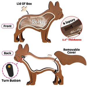 <strong>Cat</strong> Hair Keepsake <strong>Memorial</strong> Box <strong>Cat</strong> <strong>Memorial</strong> Gift Wooden Pet Fur Keepsake Pet Loss Gift Dog <strong>Cat</strong> Hair <strong>Memorial</strong> - Product Image 6