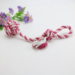 당겨 개 밧줄 장난감 훈련 튼튼한 애완 동물 씹는 장난감 도매 애완 동물 장난감 - Product Image 6