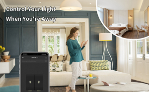 Bingoelec europeo Alexa 1000W Control remoto trabajo Wifi pared táctil luz Led hogar Tuya interruptor inteligente - Product Image 6