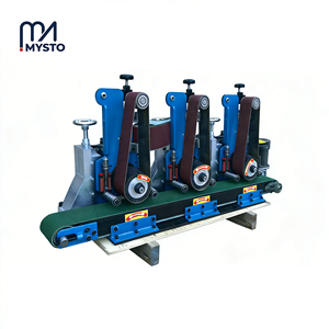 Machine automatique multifonctionnelle de polissage, d'ébavurage et de rectification de tôles en acier inoxydable avec une haute précision - Product Image 1