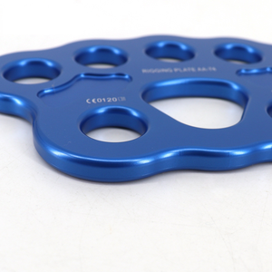 Aventura ao ar livre 8-Hole Força-Distribuindo Alumínio Liga de Alta Resistência Placa Anchor Escalada Resgate Load-Bearing Rope - Product Image 5