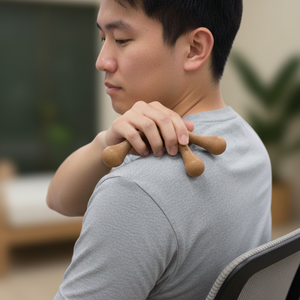 Masajeador Corporal Manual de Alta Calidad y Durabilidad, Hecho de Paja de Trigo y Material de Palma, Herramienta de Masaje Corporal de Venta Caliente - Product Image 2