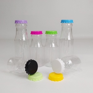 Botella de goma vacía de 90mL, 140Ml, 190Ml, 3,5, 7, 14g, latas de leche y café transparentes, contenedor de plástico PET para <span class=keywords><strong>pastillas</strong></span> con tapa colorida - Product Image 5