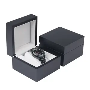 Custom Watch Gift Boxes Paper Watch Box Luxury Rigid Paper With Foam Insert