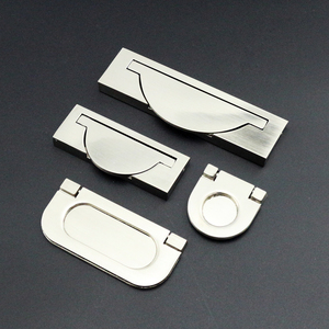 Manijas Modernas Minimalistas para Puertas de Armario, Tiradores Invisibles para Cajones, Herrajes Metálicos - Product Image 1