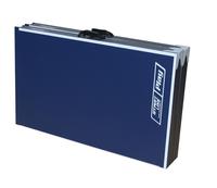 Table de tennis de table pliable avec système de rangement de balles sur roulettes (70 roues) pour entraînement individuel/collectif et transport facile