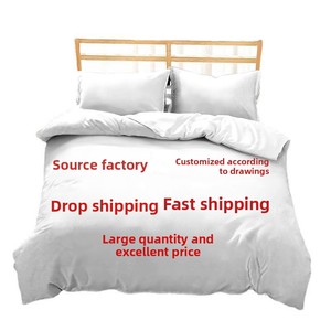 Parure de lit trois pièces en fibre synthétique brossée, motif dessin animé de Noël européen et américain, rayures chaudes, pour <span class=keywords><strong>couette</strong></span> transfrontalière - Product Image 5