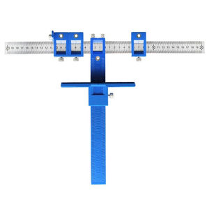 <strong>Diy</strong> Furniture Punching <strong>Tool</strong> Drill Punch Locator for Woodworking Guide Sleeve Cabinet Handle Knob Pull Template Customizable Jig - Product Image 2