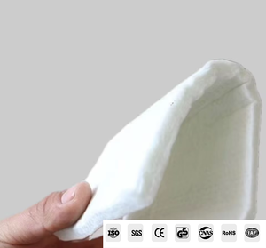 Couverture <span class=keywords><strong>en</strong></span> feutre d'aérogels écologique à haute valeur R, recouverte <span class=keywords><strong>de</strong></span> tissu <span class=keywords><strong>en</strong></span> fibre <span class=keywords><strong>de</strong></span> <span class=keywords><strong>verre</strong></span>, matériau isolant à faible conductivité thermique - Product Image 4