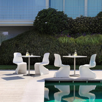 Chaise de Salle à Manger et de Loisirs Haut de Gamme, Design Spécial, Forme Ergonomique, Luxe, pour Villa, Hôtel, Bureau, Showroom, avec Dossier Décoratif