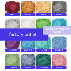 Косметический неорганический пигмент: оксид железа, эффект «волшебного хамелеона», сменный цвет, блестящий, для керамики, пигменты из слюды/диоксида титана, порошок Chico Fe2O3 - Product Image 2