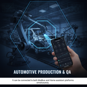 Modbus 홈 어시스턴트 근접 속도 측정 스위치 마이크로 소형 자기 유도 센서 NPN/PNP 출력 DC 5-36V LED - Product Image 4