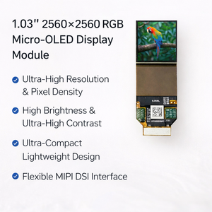 1.03英寸Micro OLED显示屏2560*2560 RGB高分辨率MicroOLED模块适用于AR VR智能眼镜 - Product Image 3