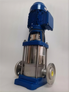 Pompe centrifuge verticale multi-étages en acier inoxydable haute pression 1SV07F003T pour eaux usées et applications alimentaires, monophasée ESV verticale - Product Image 4