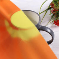Tissu changeant de couleur sensible à la température à la mode et populaire de vente chaude pour la couverture de literie vêtements Textile à la maison