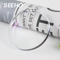 Lentille optique indice 1.67 de haute qualité, asphérique, avec revêtement vert SHMC, fabriquée en Chine.