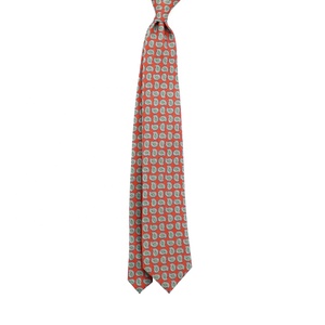Haute Qualité Chine Personnalisé <span class=keywords><strong>Cravate</strong></span> Hommes D'affaires Classique Vert Bleu Paisley Orange Morden Imprimé 8CM Cravates En <span class=keywords><strong>Laine</strong></span> pour Hommes - Product Image 3