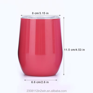 Logo personalizzato a forma di U Mini uovo tazza di alta qualità in acciaio inossidabile <span class=keywords><strong>per</strong></span> <span class=keywords><strong>auto</strong></span> Thermos tazza di Design Vintage solido guscio d'uovo tazza di caffè - Product Image 4