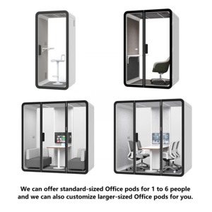Cabina Telefónica Insonorizada Modular para Oficina y Hogar, Tipo Cápsula Acústica, Espacio de Trabajo Individual, <span class=keywords><strong>Precio</strong></span> Competitivo - Product Image 5