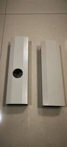 Petit et grand tube hydroponique en <span class=keywords><strong>PVC</strong></span> pour serre agricole, hangar en plastique, couverture de feuille de PC, <span class=keywords><strong>gouttière</strong></span> carrée NFT pour usage végétal, stable - Product Image 3