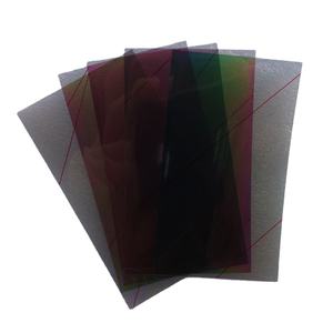 10 Zoll transparente polarisierende horizontale Polarisatorfolie Universal-Filmuhr Multimeter-Rechner LCD-Anzeige Filterblatt - Product Image 1