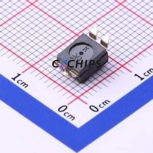 TO-02 DIP Switch SMD-4P,5.1x6.3mm Switch Flat Toggle, Raised Type 2 2.54mm Black - Product Image 2