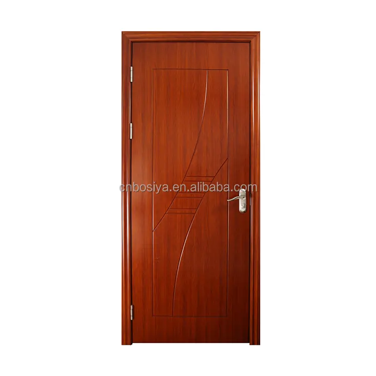 Different Styles Interior Bedroom Entrance Prehung Doors Apartment Soundproof Safety Door with Hardware Handle