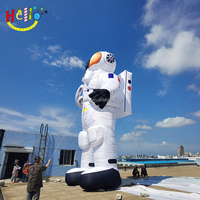 Ballon Gonflable Géant pour Décoration Scénique DJ, Figurine Astronaute Gonflable Énorme