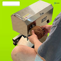 Machine à décortiquer les noix de coco, machine à peler les noix de coco automatique, machine à décortiquer les coques de noix de coco