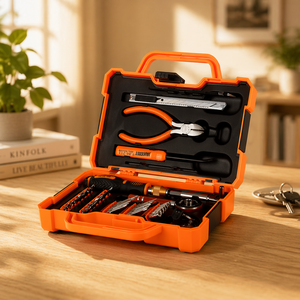 Kit de réparation de téléphone portable et d'ordinateur portable JAKEMY 47 en 1, manuel, avec étui rigide OEM, pour bricolage domestique - Product Image 1