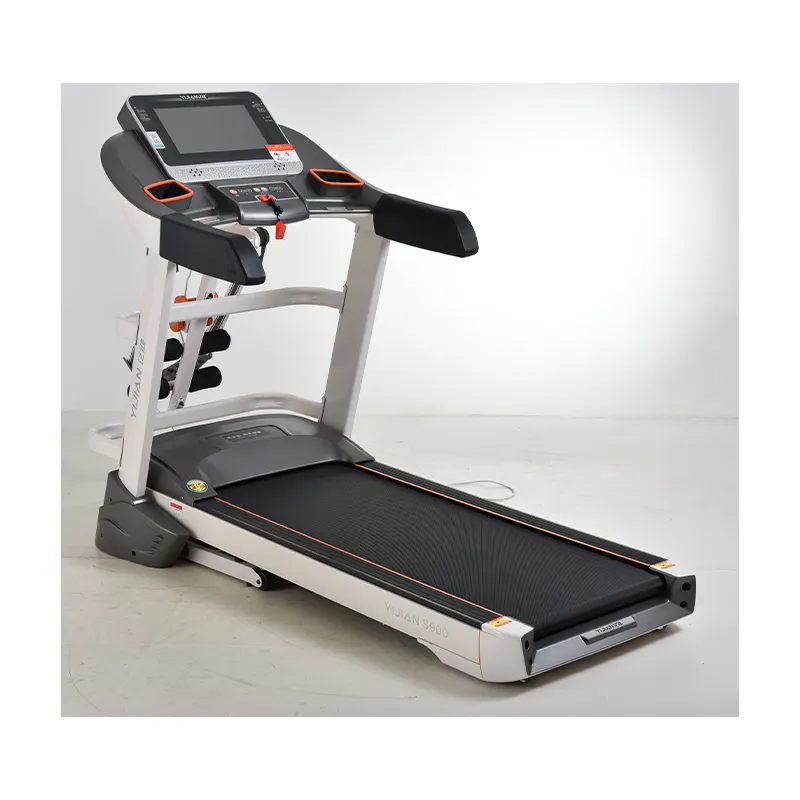 Running Machine Fitness Gym Equipment Folding Indoor Lcd Monitor Tredmill For Man