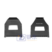 Accessoires de pièces automobiles Toit noir Porte-bagages Boîte de rangement pour bagages Boîte latérale Boîte à outils pour Jetour Traveller T2 2023 2024