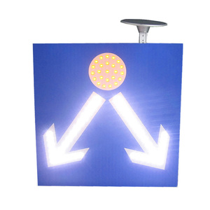 Señalización de Tráfico LED Solar, Película Reflectante de 8 mm, Señales de Tráfico con Límites de Velocidad y Altura - Product Image 5