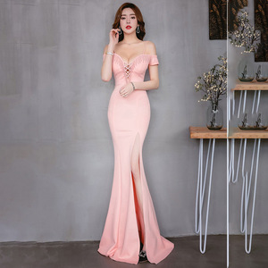 1370 #   Nouvelle <span class=keywords><strong>robe</strong></span> de soirée longue et ajustée pour <span class=keywords><strong>demoiselle</strong></span> <span class=keywords><strong>d</strong></span>'<span class=keywords><strong>honneur</strong></span>, idéale pour les réceptions, les spectacles et les réunions annuelles - Product Image 4