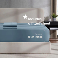 Ensemble de literie en coton 100% - 300 fils - Couleur personnalisée - Couleur unie moderne - Housse de couette écologique - Ensemble de linge de lit