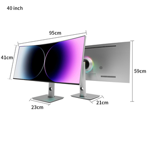 38 40 pulgadas IPS LED Monitor 1ms 21:9 5K 10Bit 2500R para PC pantalla ancha 75 144Hz GAMING ordenador Diseñador Monitor comercial - Product Image 4