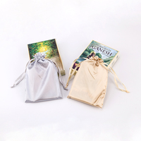 Cartes de tarot et d'oracle personnalisées imprimées, bords argentés, papier durable et écologique, lot familial, format de poche pratique 'C'