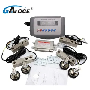 Gsb 205 3T Schuifbalk Weegsensor Load Cell Set Met 4 Stuks Load Cell Junction Box En Display Prijs