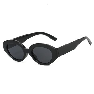 Gafas de Sol de Ojo de Gato para Mujer, Montura Completa, UV400, Montura Ovalada Roja, Protección Solar, Estilo Moderno para Adultos - Product Image 2