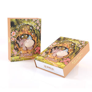 Cartes à collectionner personnalisées avec logo imprimé, jolies cartes de personnages <span class=keywords><strong>pastel</strong></span>, finition brillante personnalisée, ensemble de cartes d'art - Product Image 3