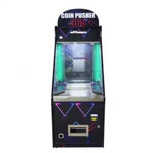 Venta caliente Coin Pusher Machine Arcade Prize Redemption Game con Bill Changer & Bonus Hole Push-Push Drag Simulator Family Miner - Product Image 6