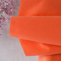 Tissu de canapé en velours en peluche de couleurs bleues, tissu de rembourrage en velours hollandais pour la décoration textile de la maison