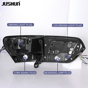 Luces Traseras LED JUSHUN para <span class=keywords><strong>Jeep</strong></span> <span class=keywords><strong>Grand</strong></span> <span class=keywords><strong>Cherokee</strong></span> 14-20, Actualización con Señales Dinámicas LED, Luces de Freno, Luces de Reversa, Conexión Plug and Play - Product Image 6