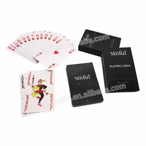 OEM / ODM Promotional Advertising Bulk Playing Cards Custom Printed Paper Poker Cards for Business Gifts - Product Image 2