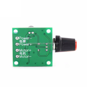Nuevo Regulador de Velocidad de Motor PWM DC, 1.8V 3V 5V <span class=keywords><strong>6V</strong></span> 12V 2A, Función de Interruptor, Módulos de Controlador de Potencia 1803BK - Product Image 3