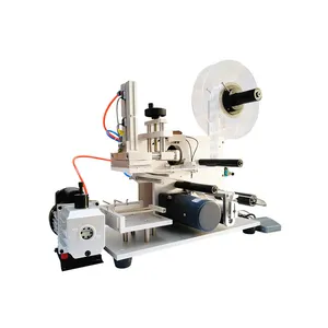 Caja cuadrada neumática semiautomática/máquina etiquetadora de cajas de cartón