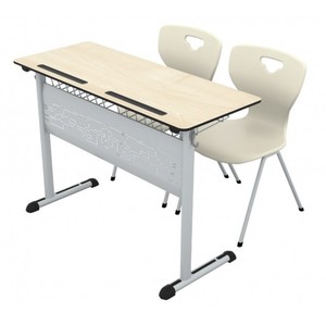 Juegos ESCOLARES/mesa y silla de estudio para niños, escritorio para niños, cartón de madera, muebles escolares modernos, proveedores, tamaño personalizado, Simple y moderno - Product Image 3