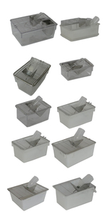 Gabbia per allevamento di topi da laboratorio a cellule grandi in polipropilene e policarbonato R5 per attrezzatura IVC - Product Image 6