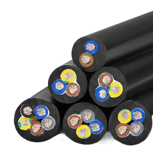 Cables de cobre recubiertos de caucho, cables flexibles de PVC, de 2, 3, 4, 5, 8, 10, 12, 16 núcleos, de 1.5mm, 2.5mm, 4mm, de 0.5-50mm - Product Image 1